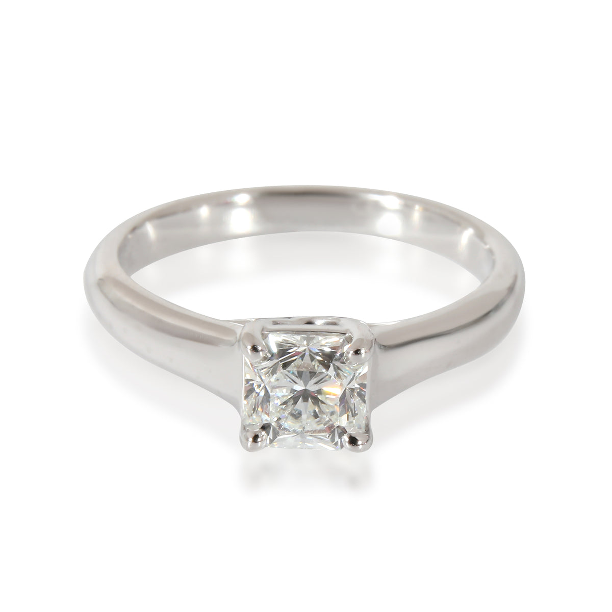 Lucida Diamond Engagement Ring in Platinum G VVS2 0.63 CTW