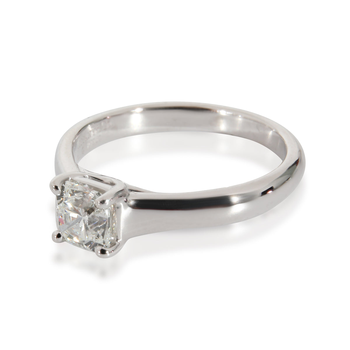 Lucida Diamond Engagement Ring in Platinum G VVS2 0.63 CTW