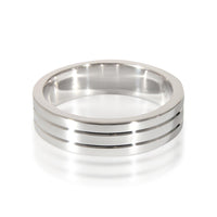 Vendome Louis Cartier Wedding Band (White Gold)