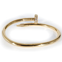 Juste Un Clou Bracelet (Yellow Gold, Diamonds)