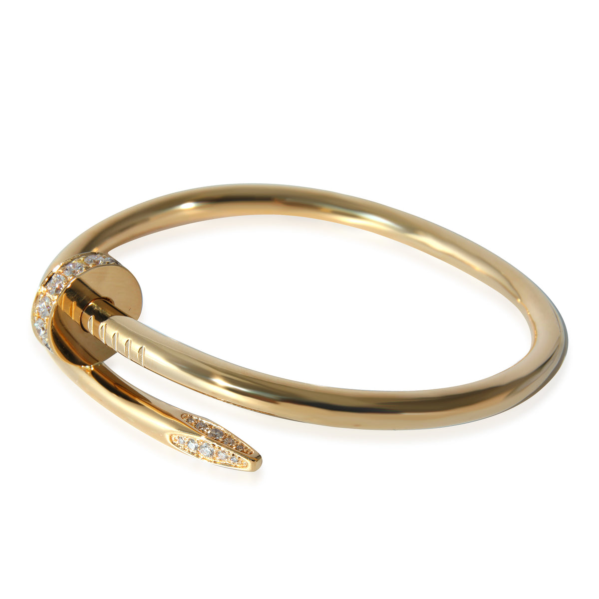 Juste Un Clou Bracelet (Yellow Gold, Diamonds)