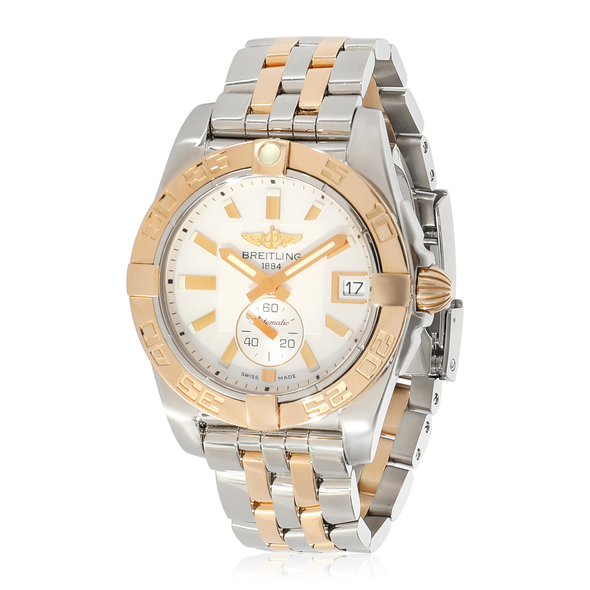 Galactic C3733012/A724 Unisex Watch in 18k Stainless Steel/Rose Gold