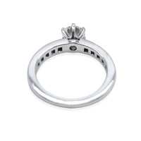 Diamond Engagement Ring in Platinum G VVS1 1.05 CTW