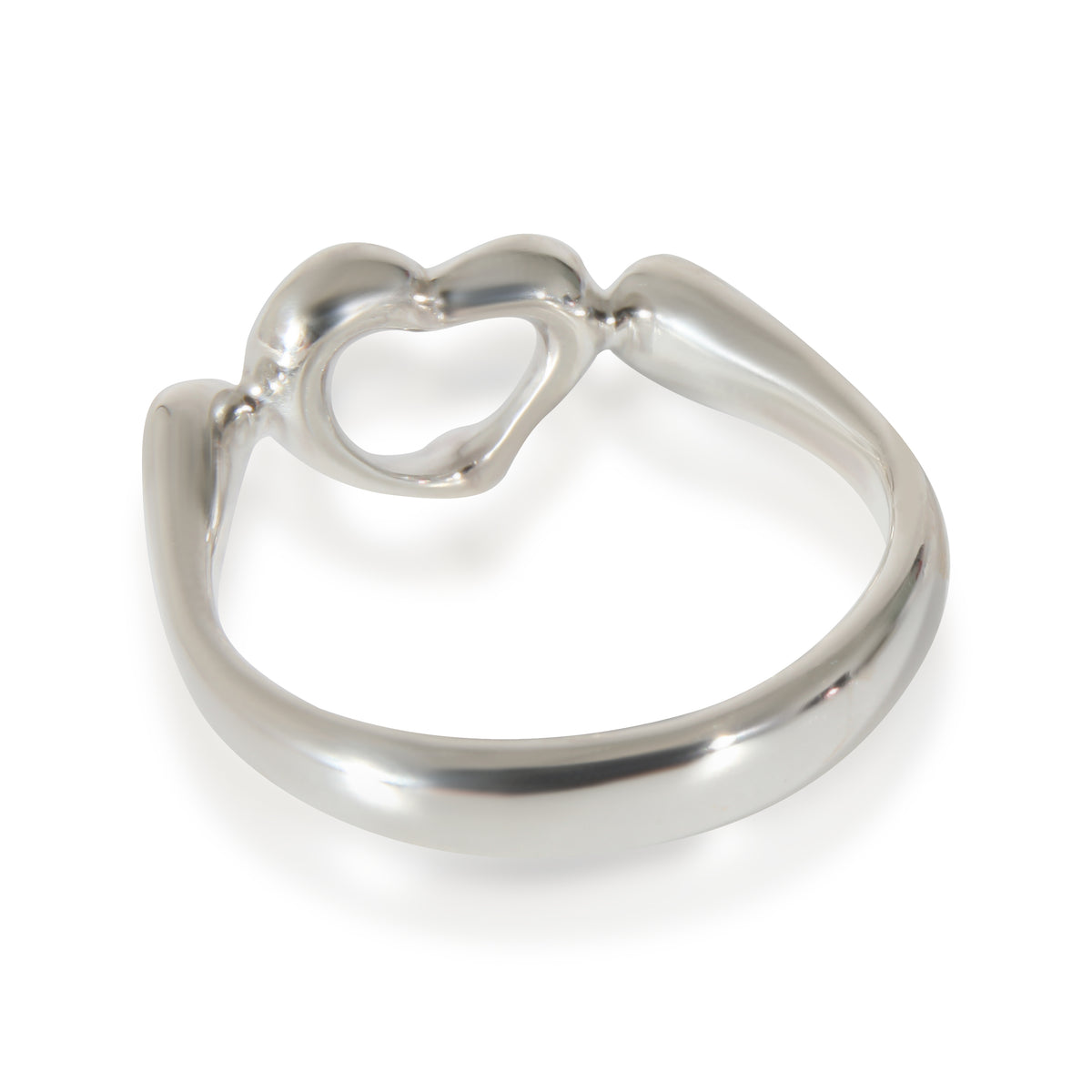 Elsa Peretti Open Heart Ring in Sterling Silver