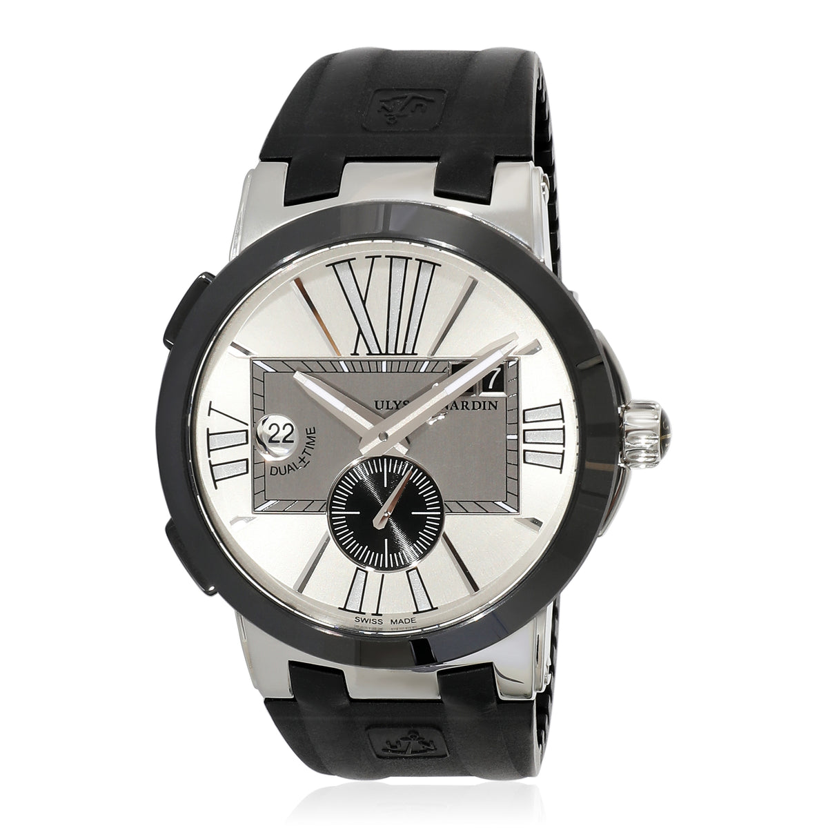 Executive Dual Time 243-00-3/42 Men's Watch in  Stainless Steel/Ce