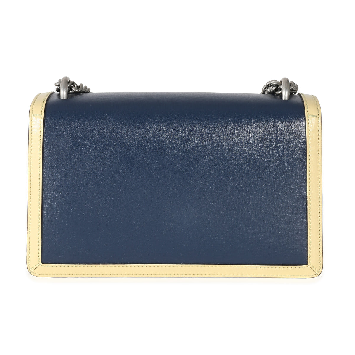 Multicolor Navy Calfskin Enamel Small Dionysus Bag