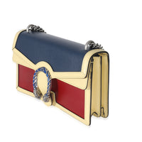 Multicolor Navy Calfskin Enamel Small Dionysus Bag