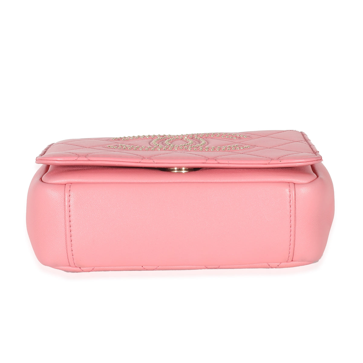 Pink Quilted Calfskin Beauty Begins Flap Bag