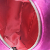 Purple Matelasse Velvet Marmont Backpack
