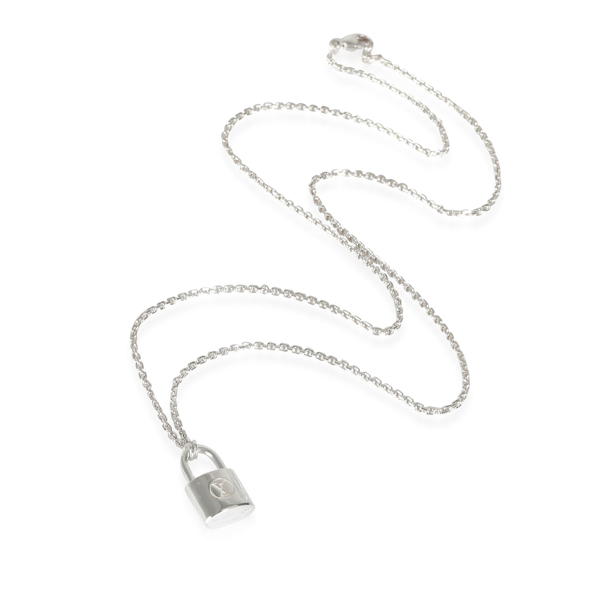 Lockit Pendant on Chain in Sterling Silver