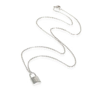 Lockit Pendant on Chain in Sterling Silver