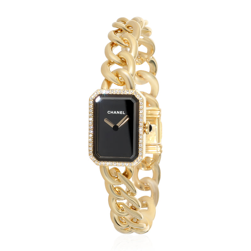 Chanel Premiere Chaine H03258 Women's Watch in 18kt Yellow Gold