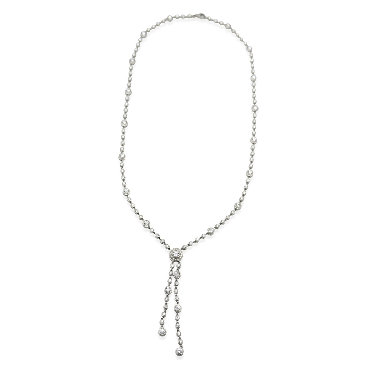 Circlet Necklace in Platinum 4.05 CTW