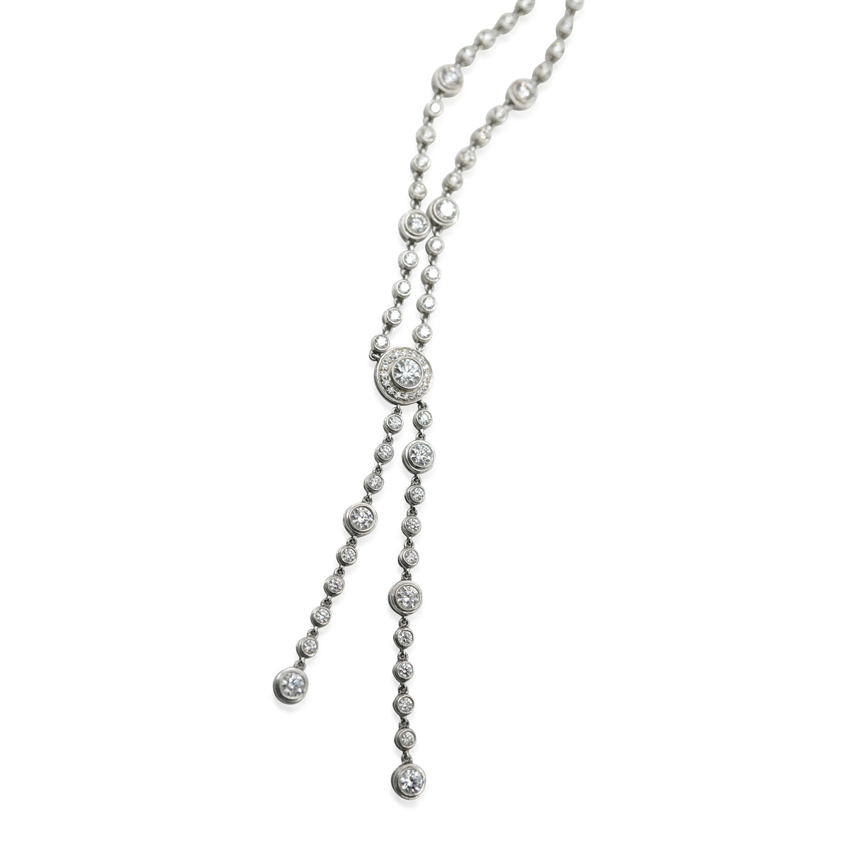 Circlet Necklace in Platinum 4.05 CTW