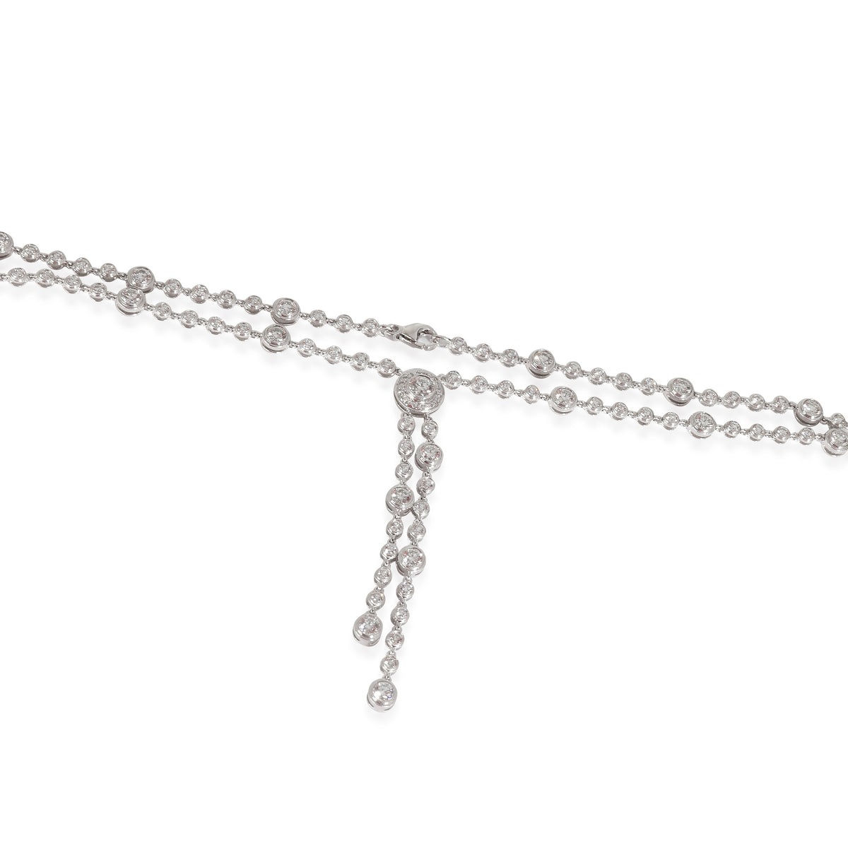 Circlet Necklace in Platinum 4.05 CTW