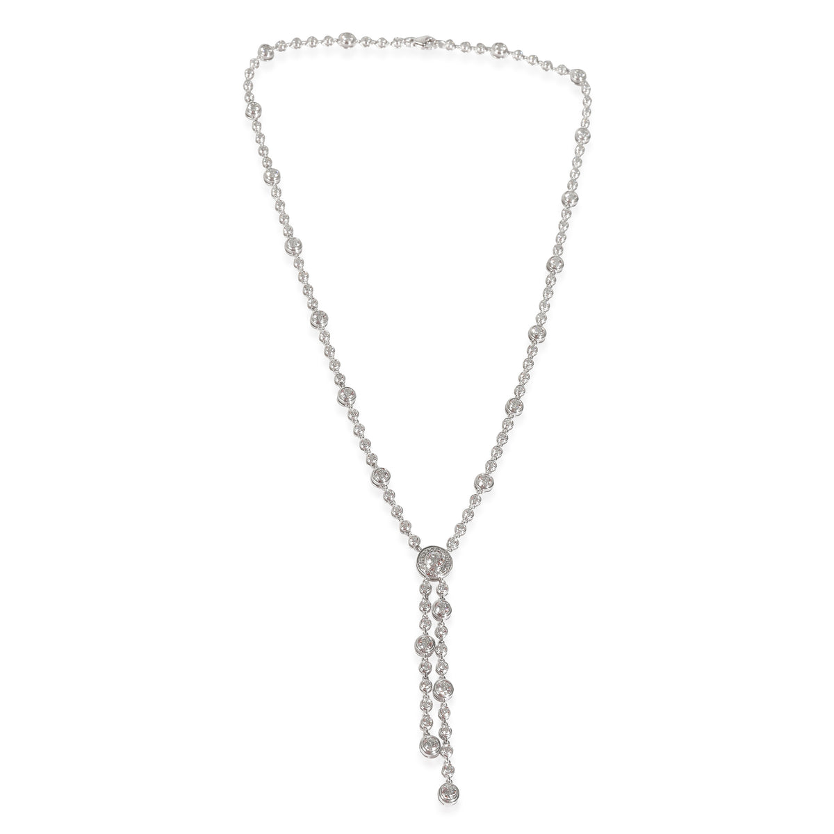 Circlet Necklace in Platinum 4.05 CTW