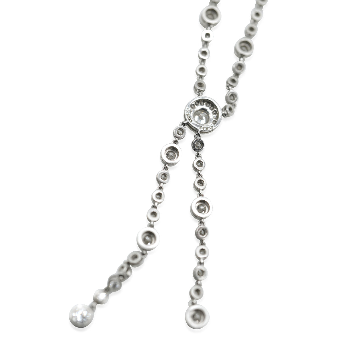 Circlet Necklace in Platinum 4.05 CTW