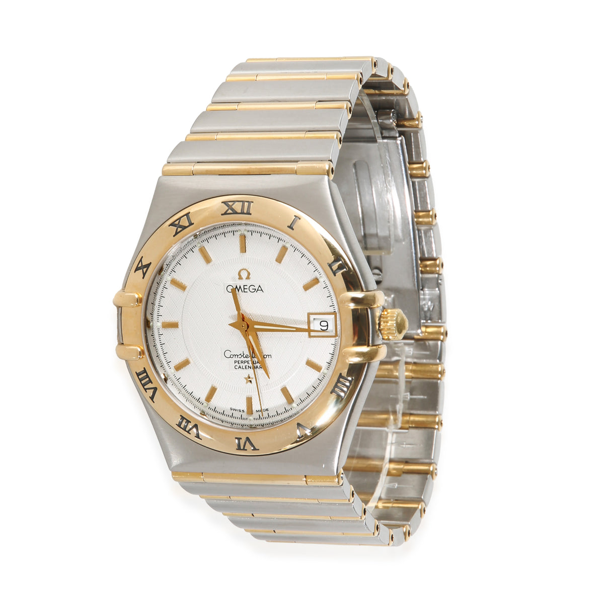 Constellation Perpetual Calendar 1252.30.00 Mens Watch in 18kt Stainless