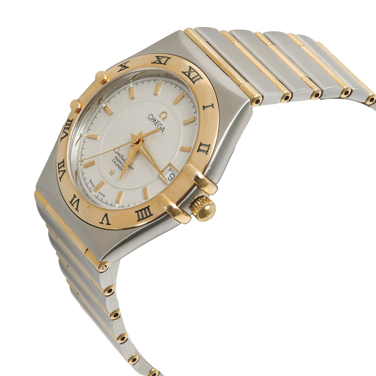 Constellation Perpetual Calendar 1252.30.00 Mens Watch in 18kt Stainless