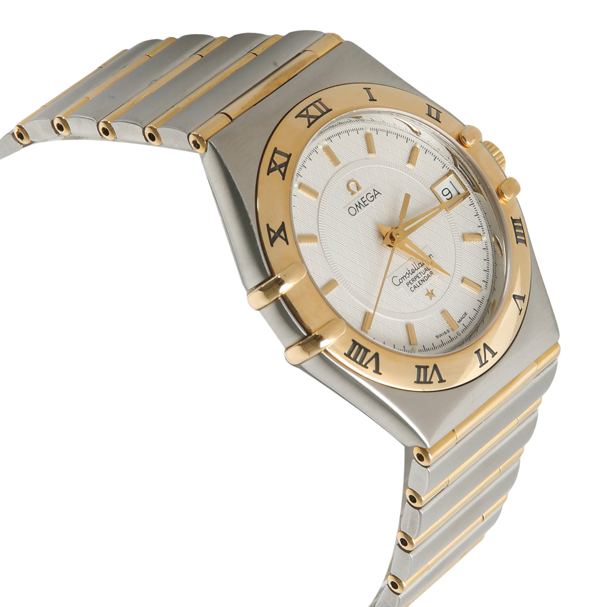 Constellation Perpetual Calendar 1252.30.00 Mens Watch in 18kt Stainless