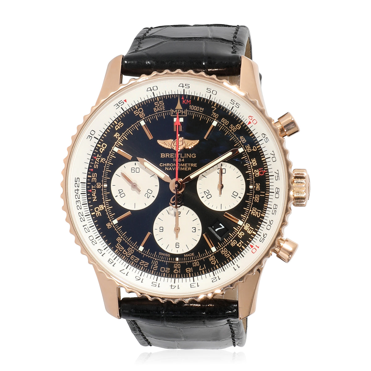 Breitling Navitimer 01 RB012012/BA49 Mens Watch in 18kt Rose Gold