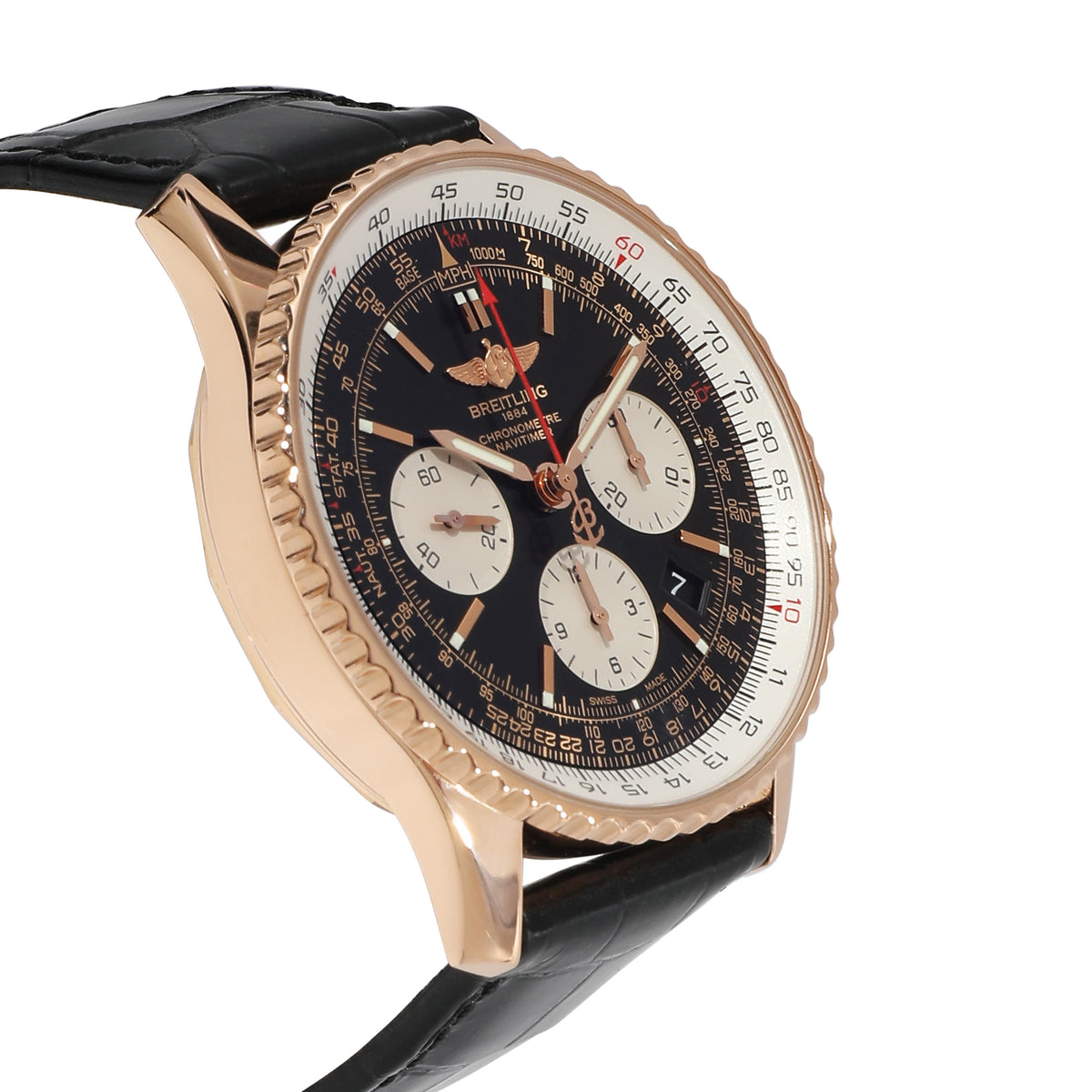 Breitling Navitimer 01 RB012012/BA49 Mens Watch in 18kt Rose Gold