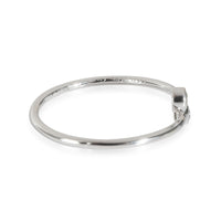 Elsa Peretti Diamond Hoop Ring in Platinum 0.1 CTW