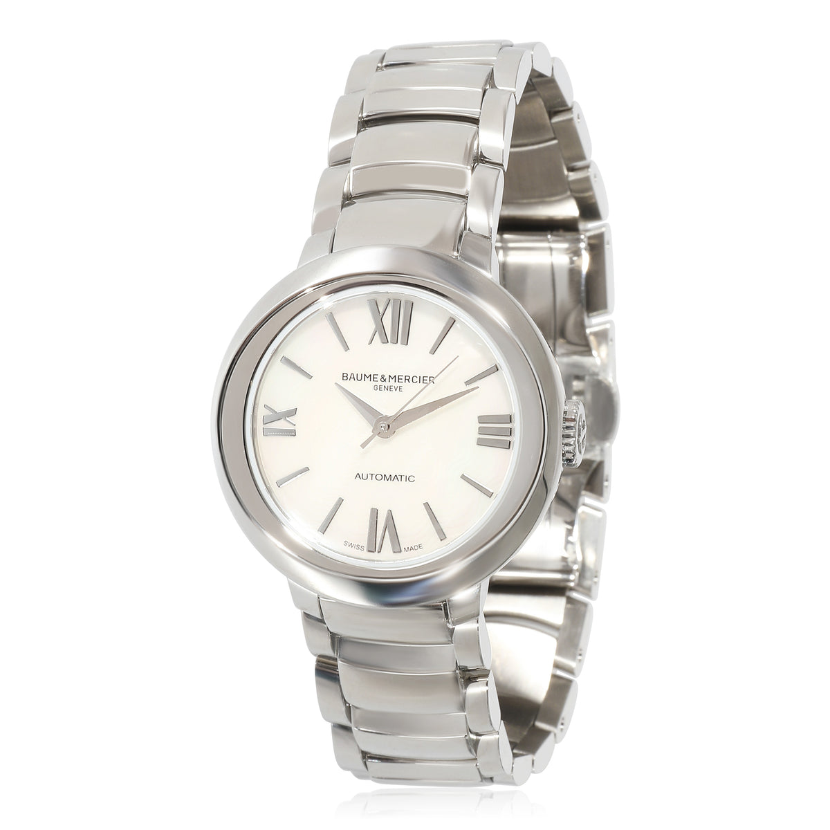 Baume & Mercier Promesse MOA10182 Women's Watch in  Stainless Steel fv