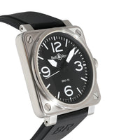 Aviation BR01-92 Mens Watch in  Stainless Steel