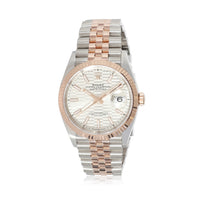 Datejust 126231 Men's Watch in 18kt Stainless Steel/Rose Gold