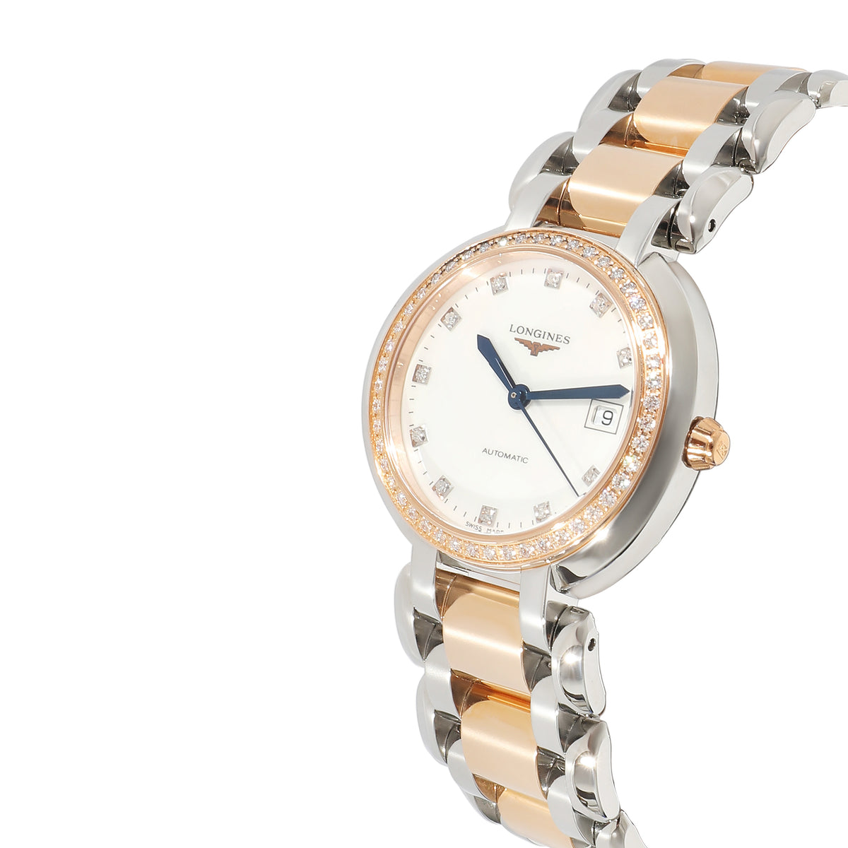 Primaluna L8.113.5.89.6 Womens Watch in 18k Stainless Steel/Rose Gold