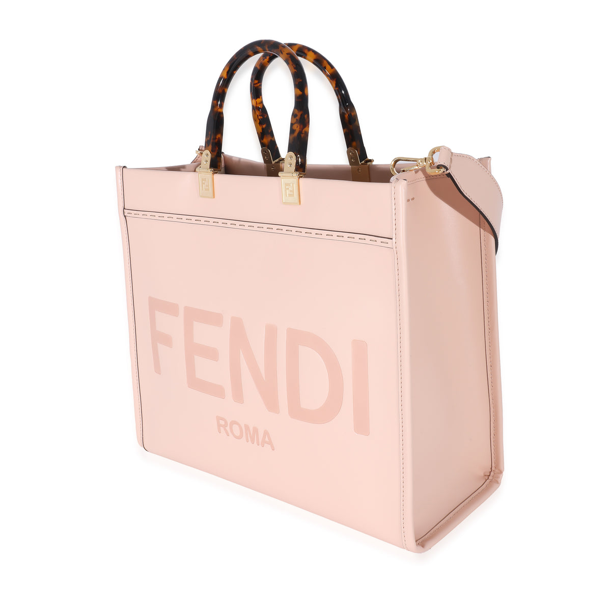 Pink Poudre Calfskin Medium Sunshine Shopper