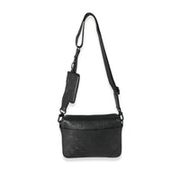 Black Monogram Shadow Duo Messenger