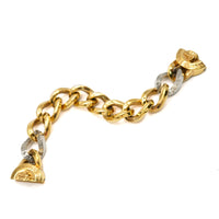 Tribute Gold Plated Medusa Chain Bracelet