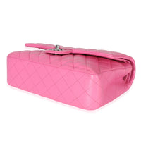 Pink Quilted Lambskin Medium Classic Double Flap Bag