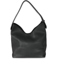 Black Calfskin Lockme Hobo