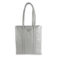 Slate Grey Small Antique Nappa Tote