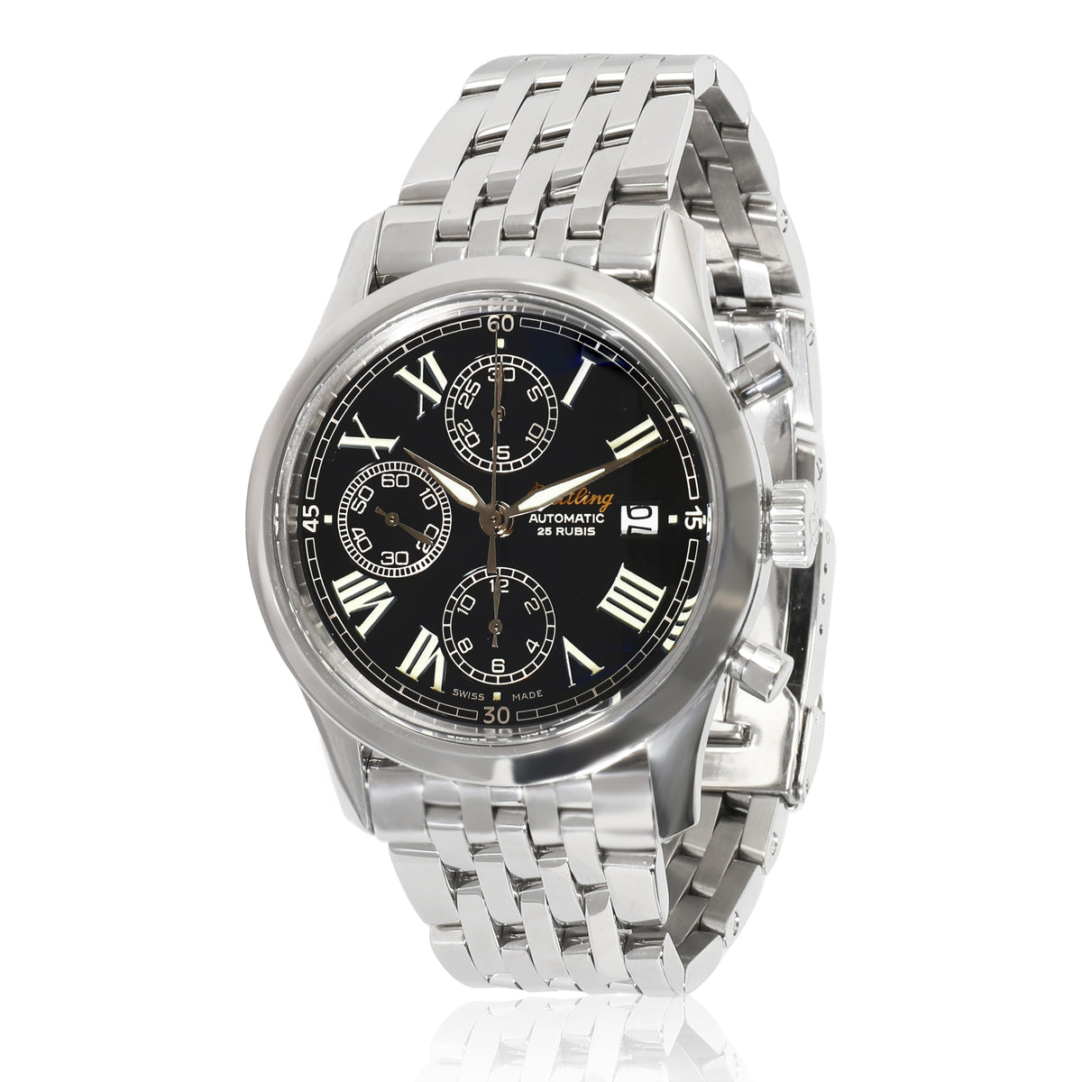 Navitimer Grand Premier A13024.1 Mens Watch in  Stainless Steel