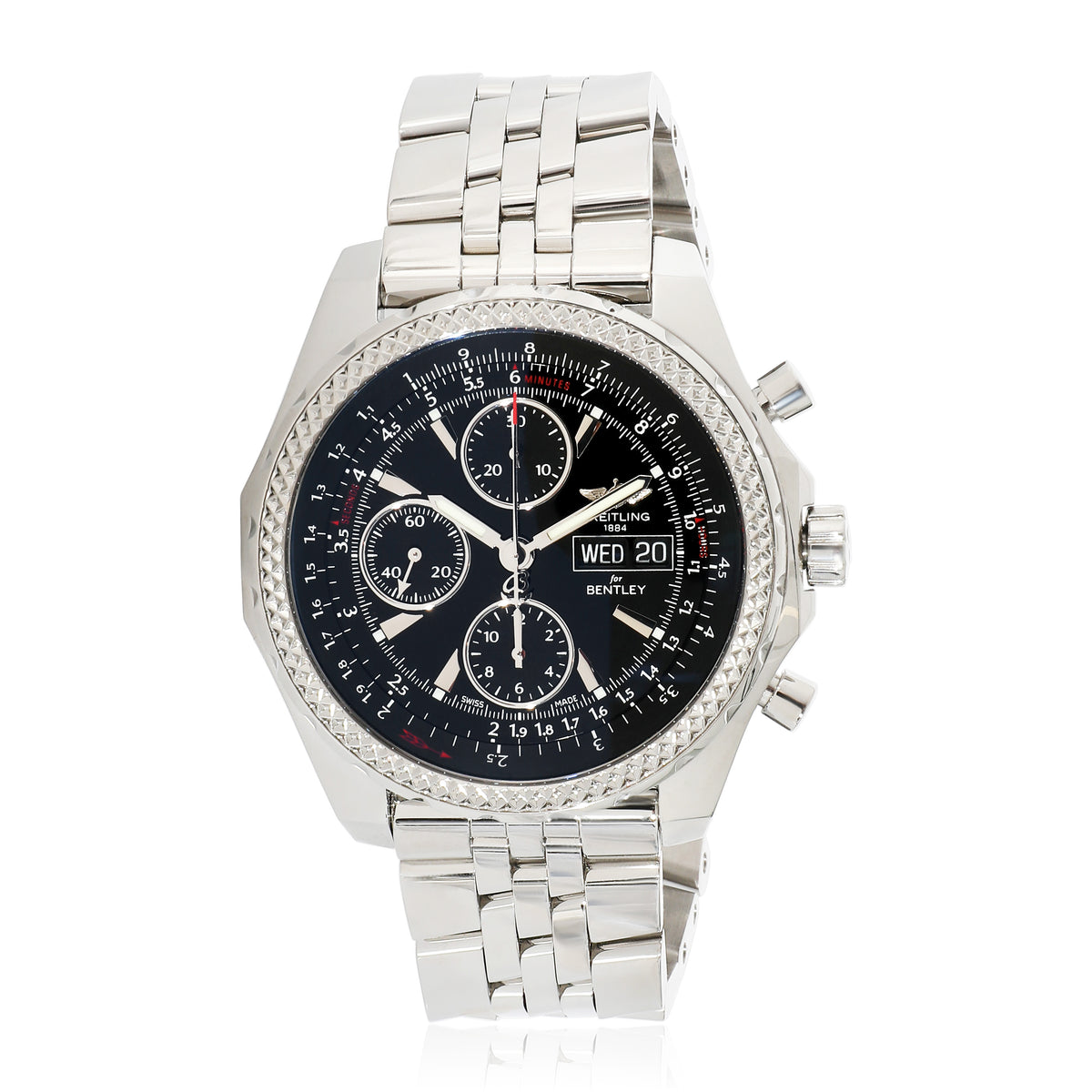 Breitling Bentley A13362 Mens Watch in  Stainless Steel