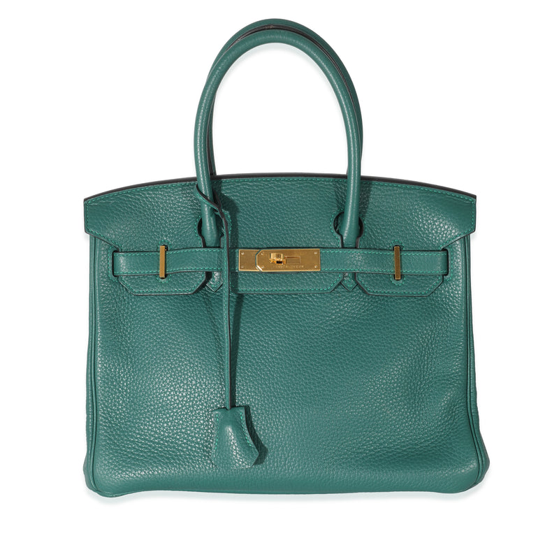 Clemence Malachite Birkin 30 GHW