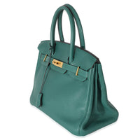 Clemence Malachite Birkin 30 GHW