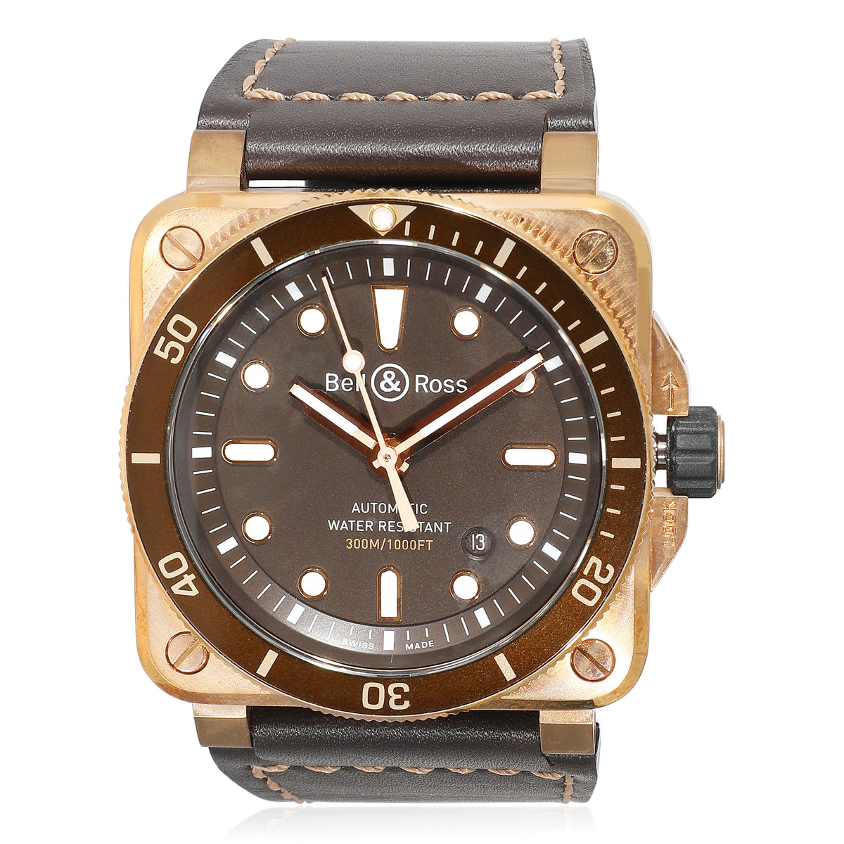 Diver BR03-92-D-BR-BR/SCA Men's Watch in  Bronze