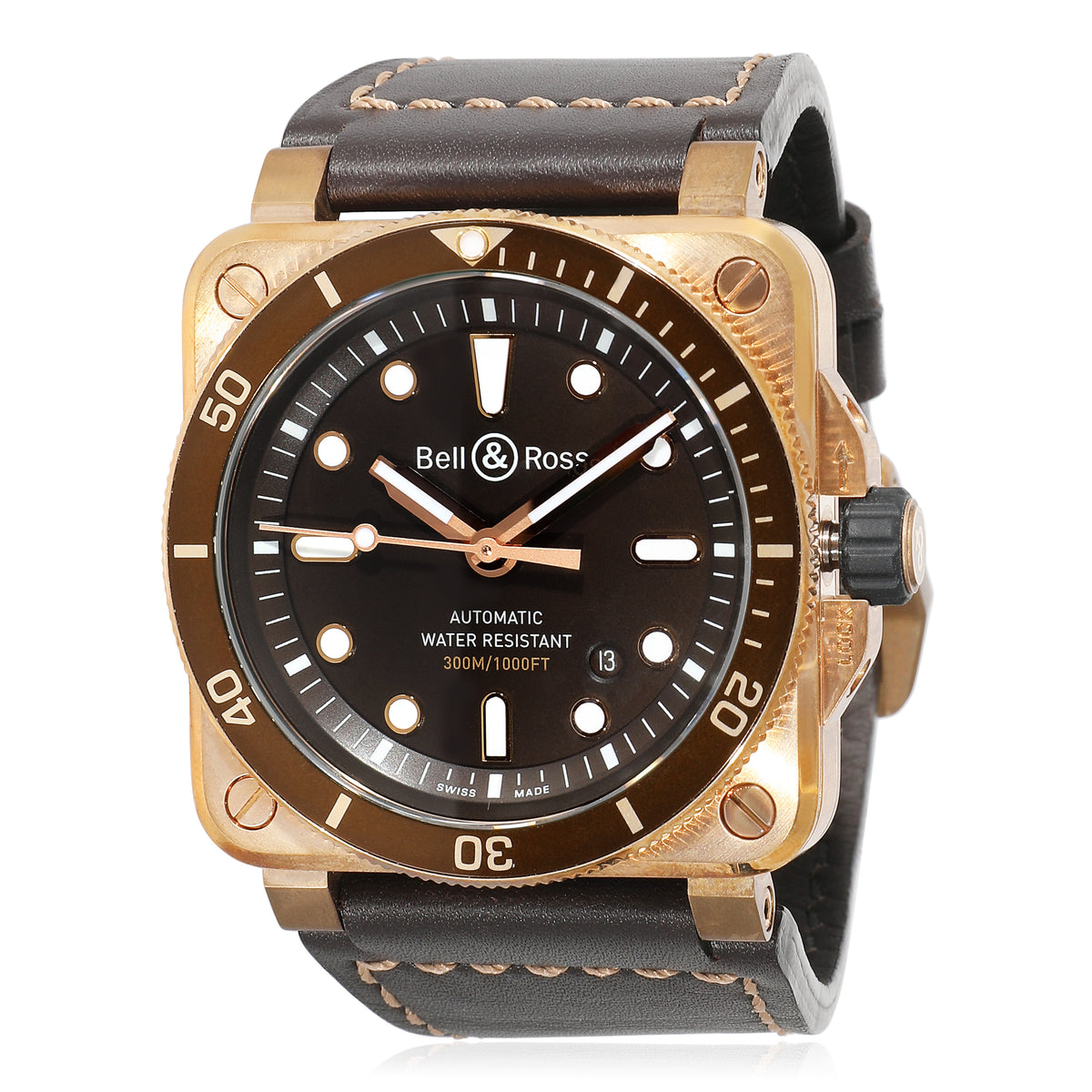 Diver BR03-92-D-BR-BR/SCA Men's Watch in  Bronze