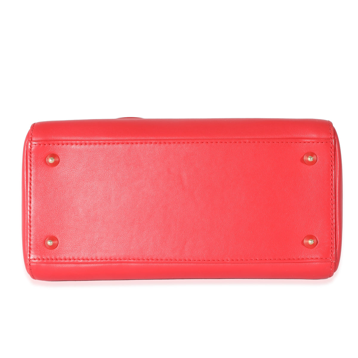 Christian Dior Red Supple Calfskin Niki de Saint Phalle Medium Lady Dior Handbag pv