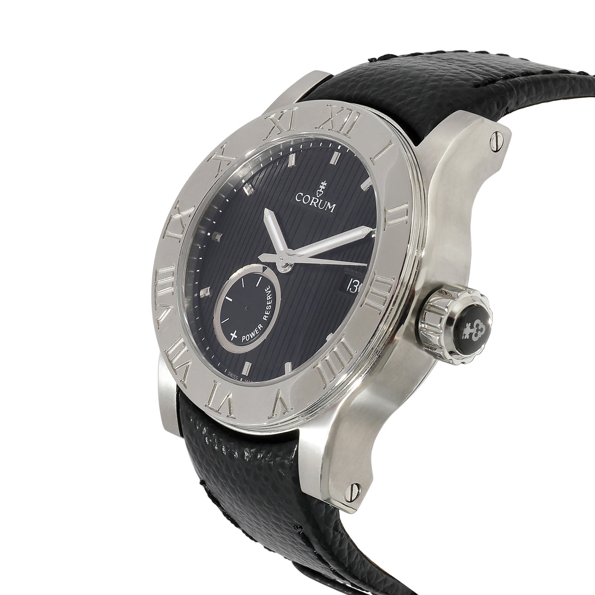 Corum Romulvs 02.0001 Men's Watch in  Stainless Steel lv