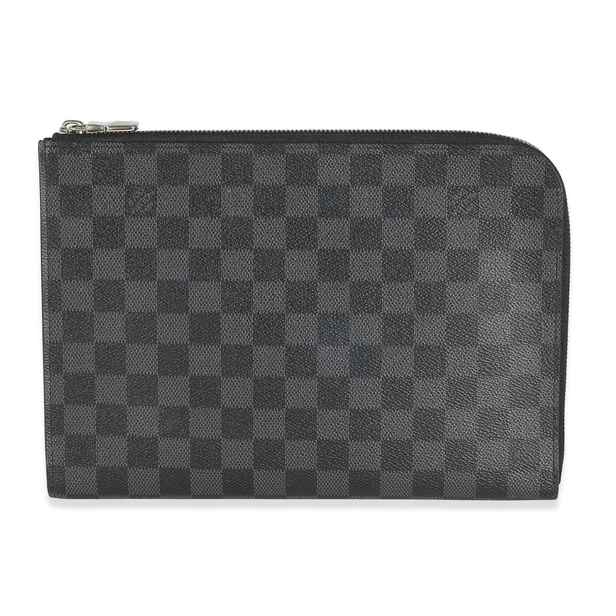 Louis Vuitton Damier Graphite Canvas Pochette Jour PM Handbag fv