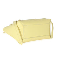 Citron Grained Calfskin Nano Belt Bag