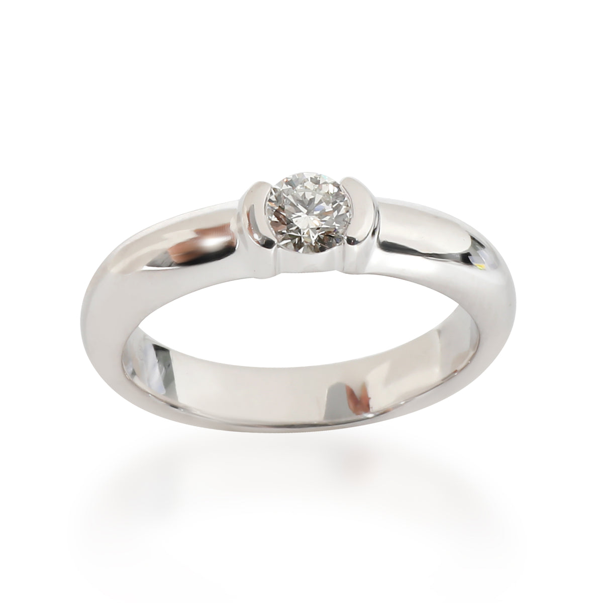 Etoile Diamond Engagement Ring in Platinum G VS1 0.21 CTW