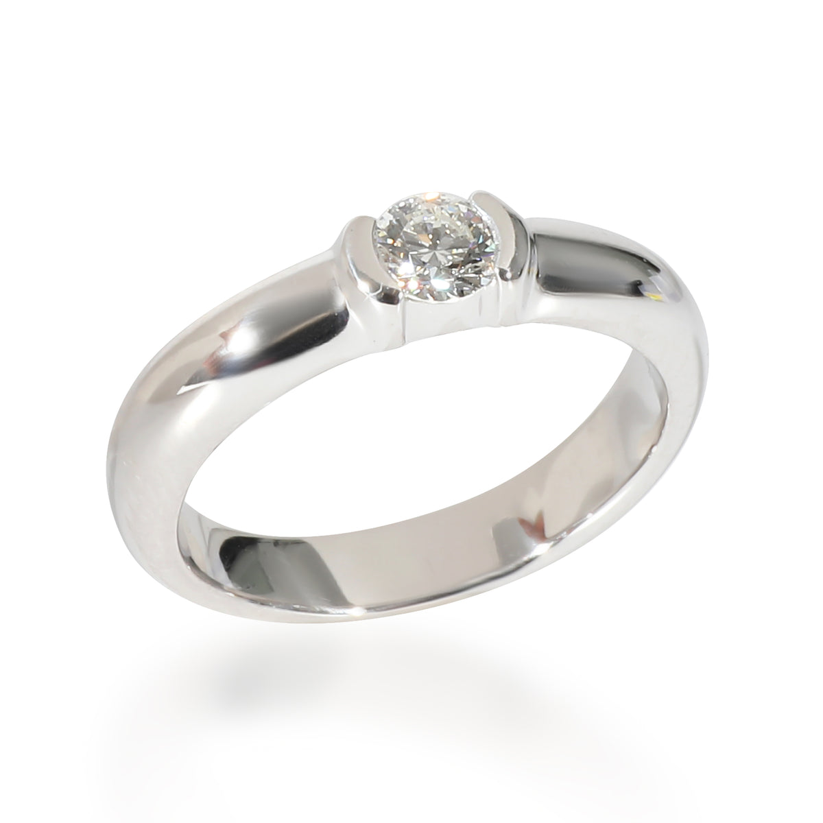 Etoile Diamond Engagement Ring in Platinum G VS1 0.21 CTW