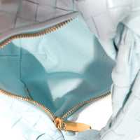 Teal Washed Intrecciato Lambskin Mini Jodie